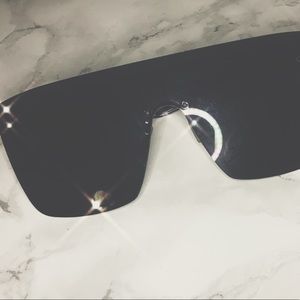 NEW! Black Shield Sunglasses